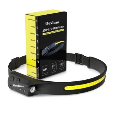 Flexlum | Lanterna frontal LED de 230°